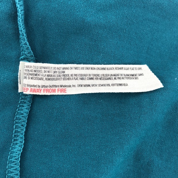 Free People Intimately Teal Lace Slip Dress - Picture 7 of 9